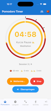 Pomodoro Timer Screenshot